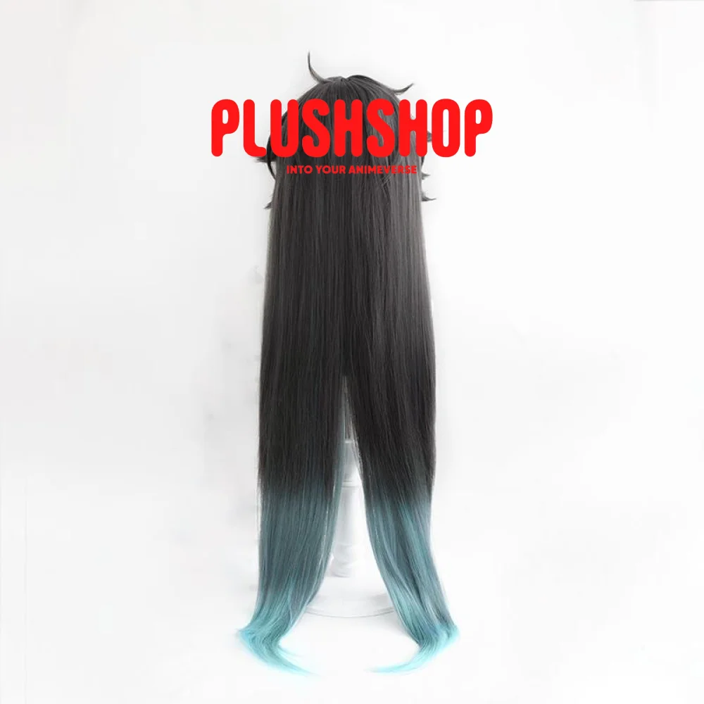 Honkai Starrail  Danheng Imbibitor Lunae Cosplay Wig Ponytail Included - Image 3